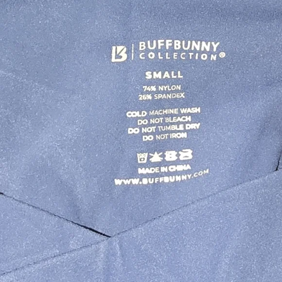 Buffbunny V Waist Crossover Leggings S, 2 Pair - Picture 2 of 7